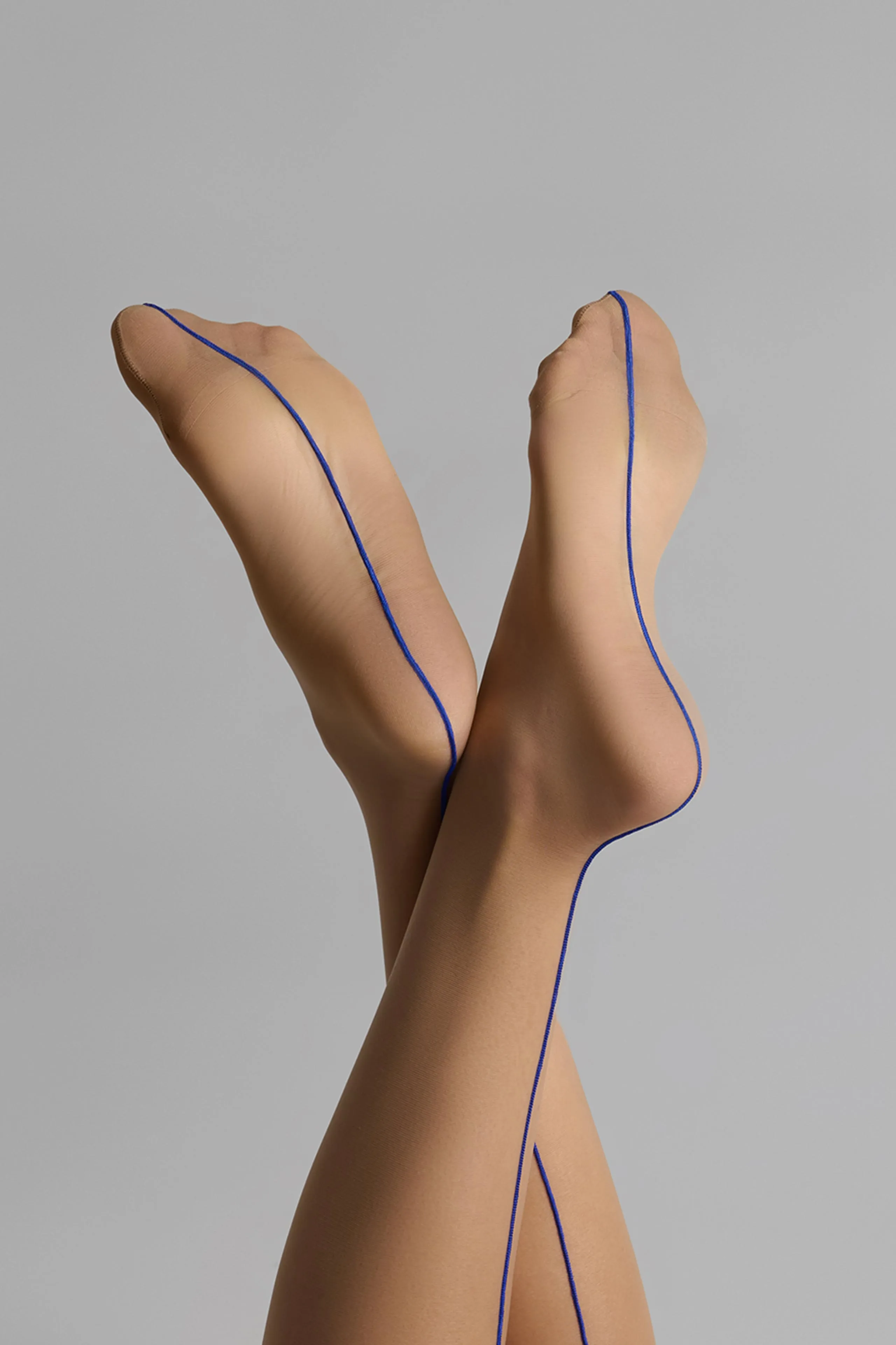 20D rolled seam cut stockings - Les Coquetteries