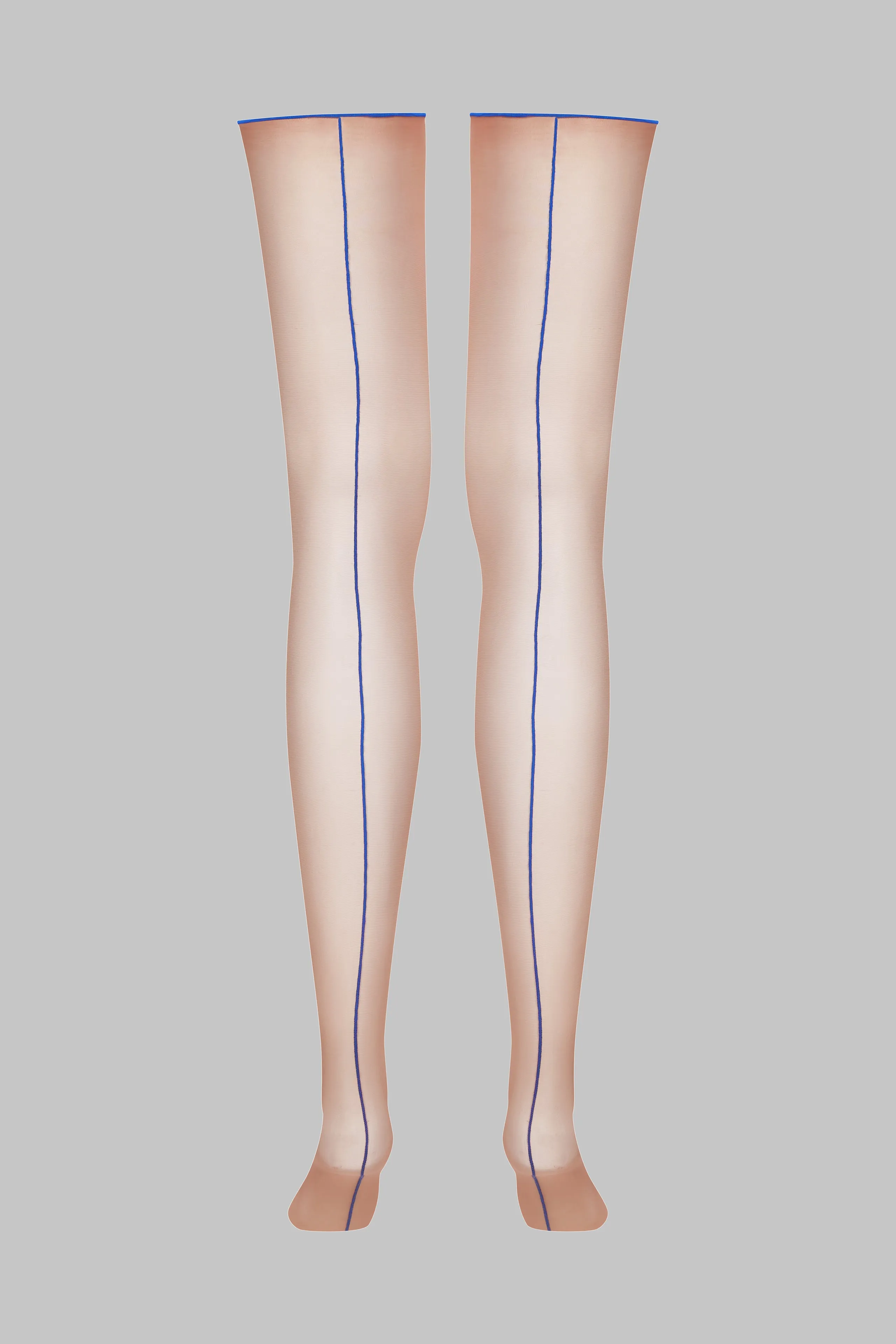 20D rolled seam cut stockings - Les Coquetteries