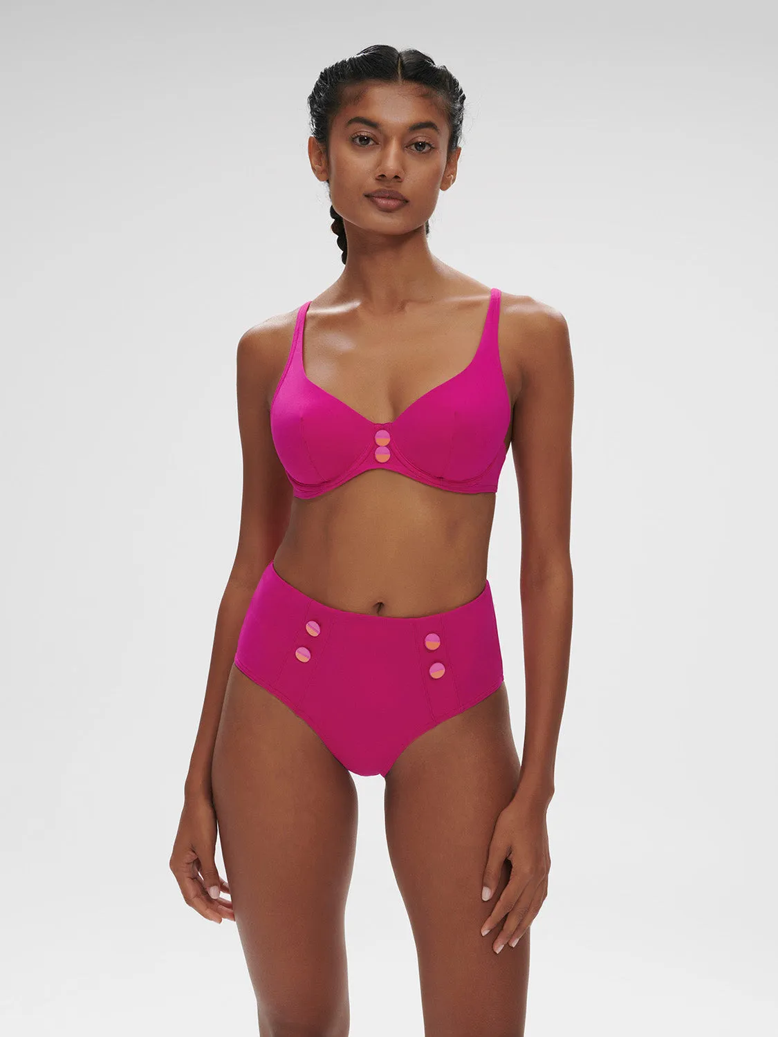 Alati Retro Brief - Hibiscus Pink