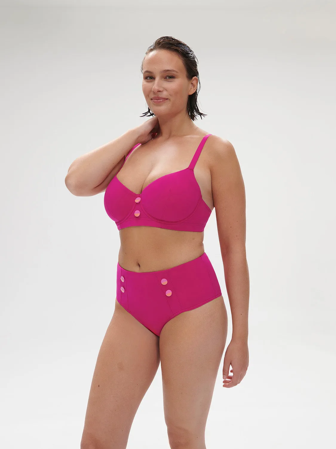 Alati Retro Brief - Hibiscus Pink