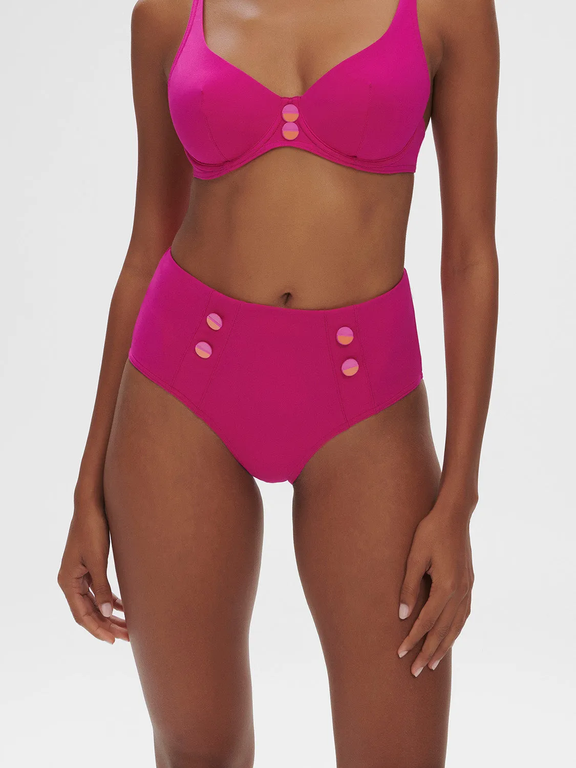 Alati Retro Brief - Hibiscus Pink