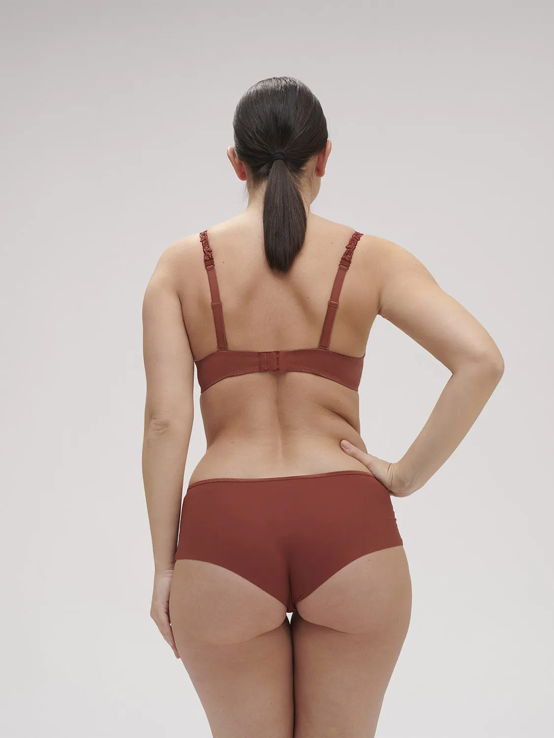 Andora Boyshort - Canyon Brown