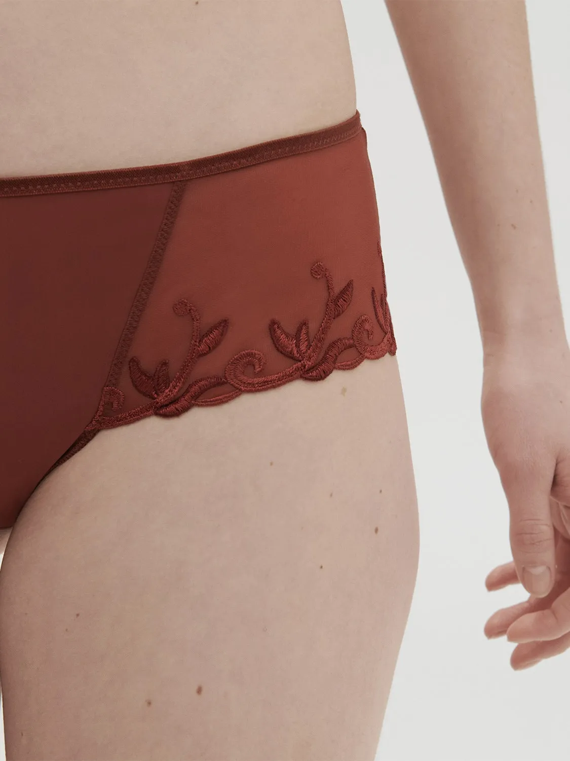 Andora Boyshort - Canyon Brown