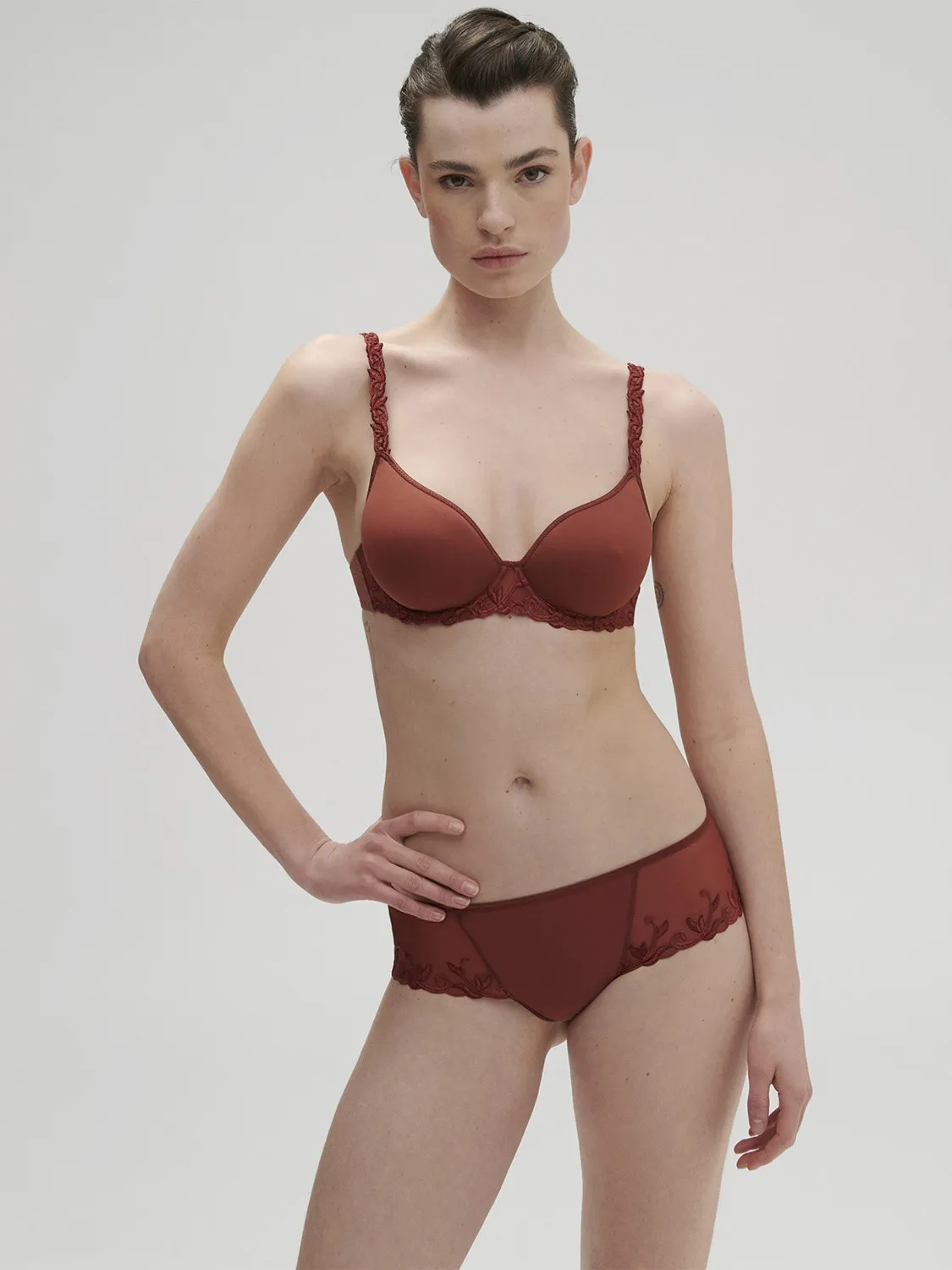 Andora Boyshort - Canyon Brown