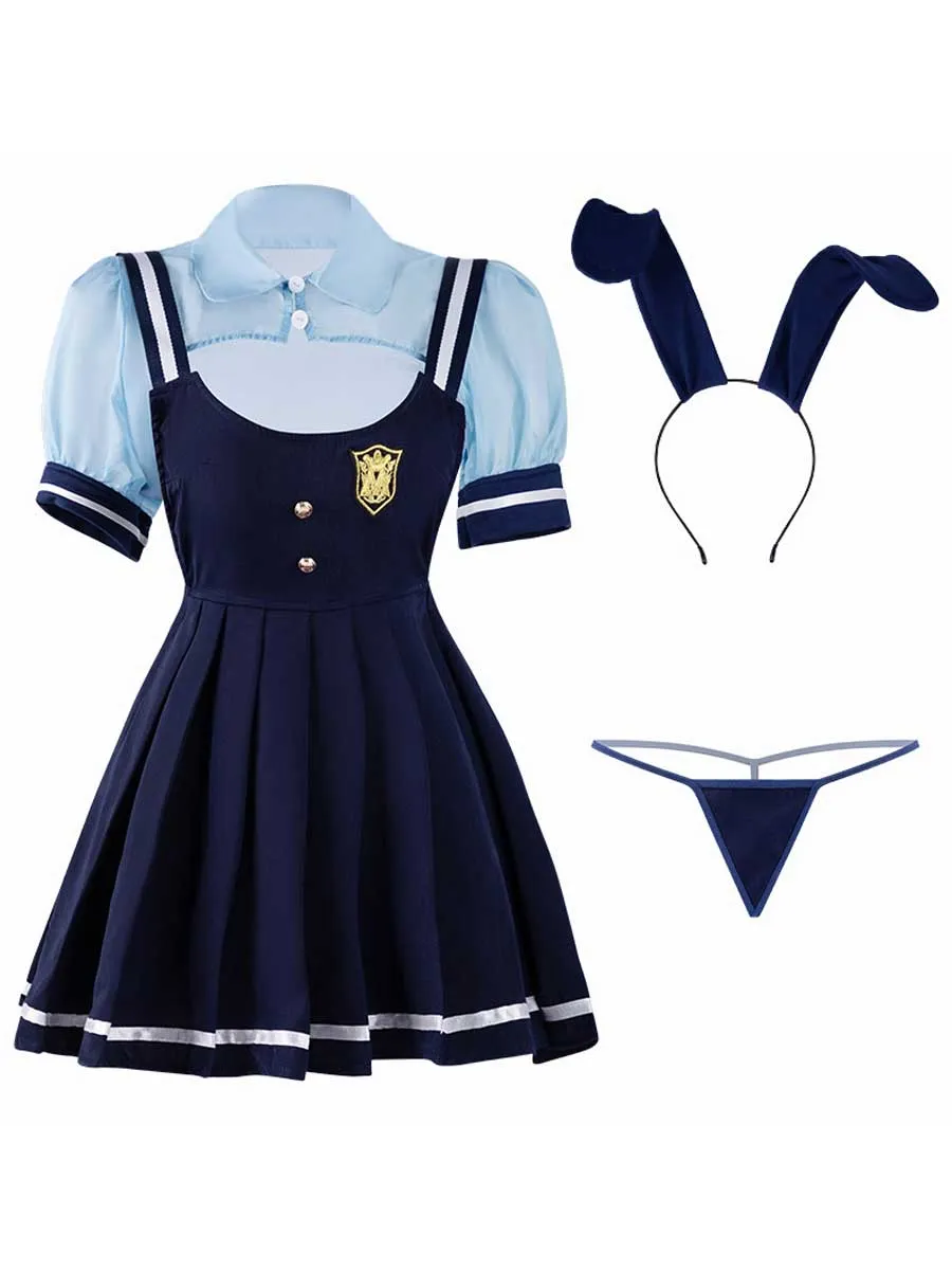 Anime Police Bunny Costume