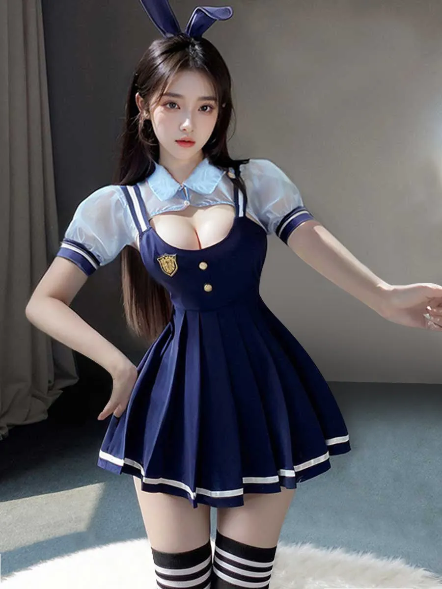 Anime Police Bunny Costume
