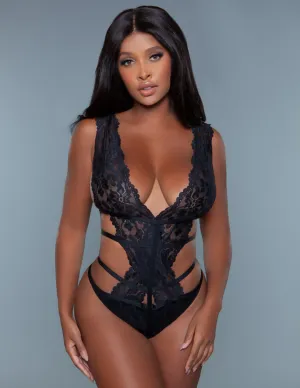 Be Wicked 2233 Tatum Bodysuit Black