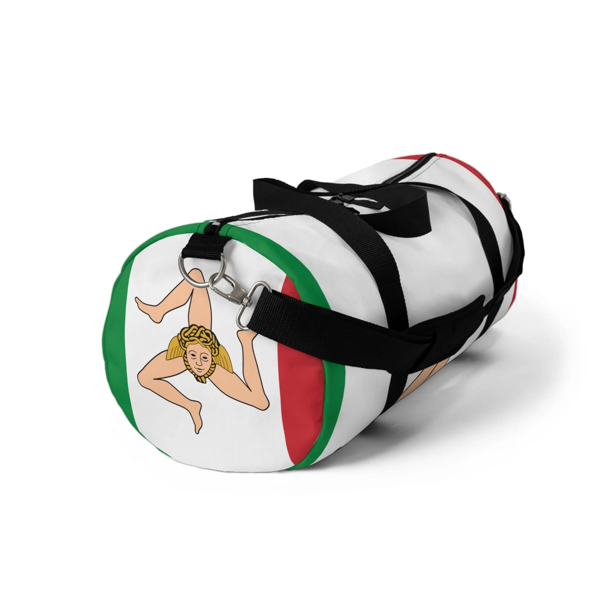 Bold Italian Culture Duffel Bag | Sport Gym Bag with Playful Design