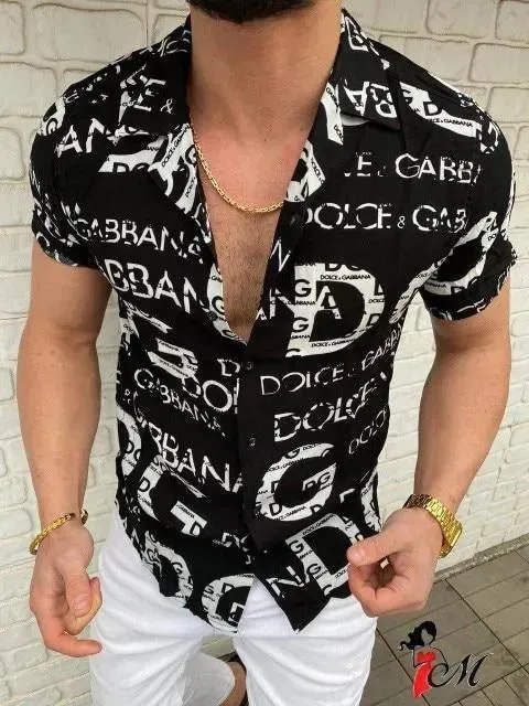 Casual Shirts For Men - Letters
