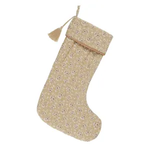 Christmas Stocking - Golden Fields - Gold - FINAL SALE