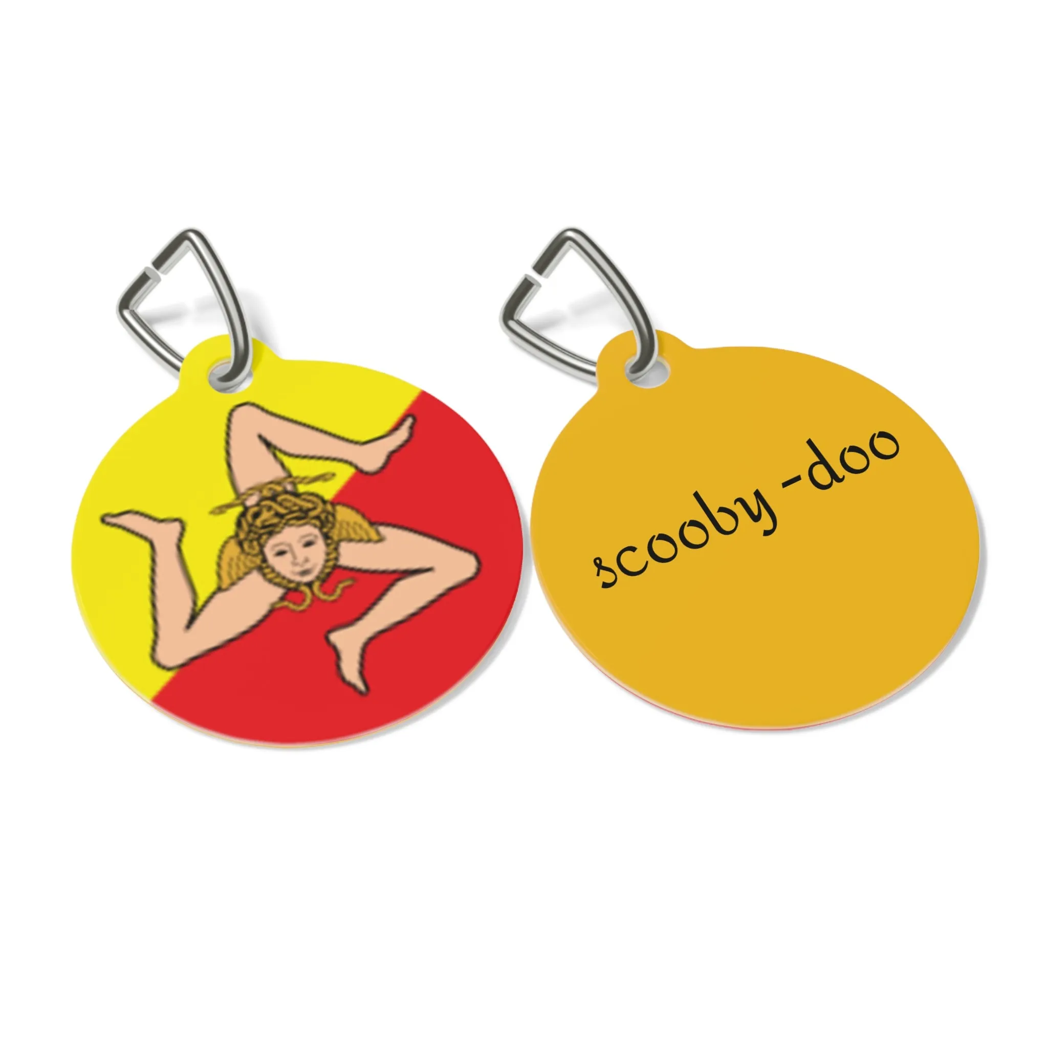 Customized Pet Tag - Fun & Stylish Design for Pets | Perfect for Pet Lovers & Gifts