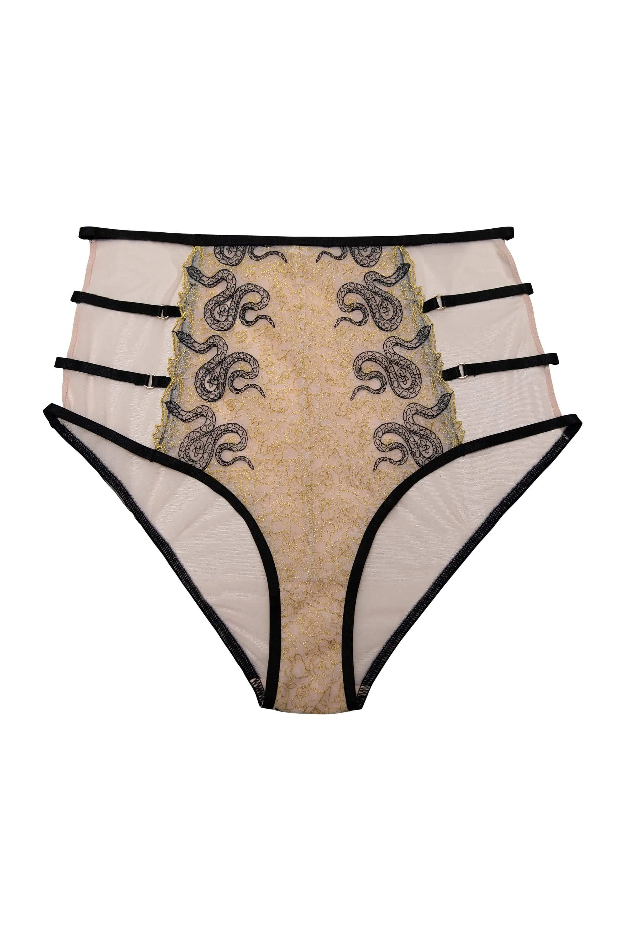 Dakota Snake High Waist Brief