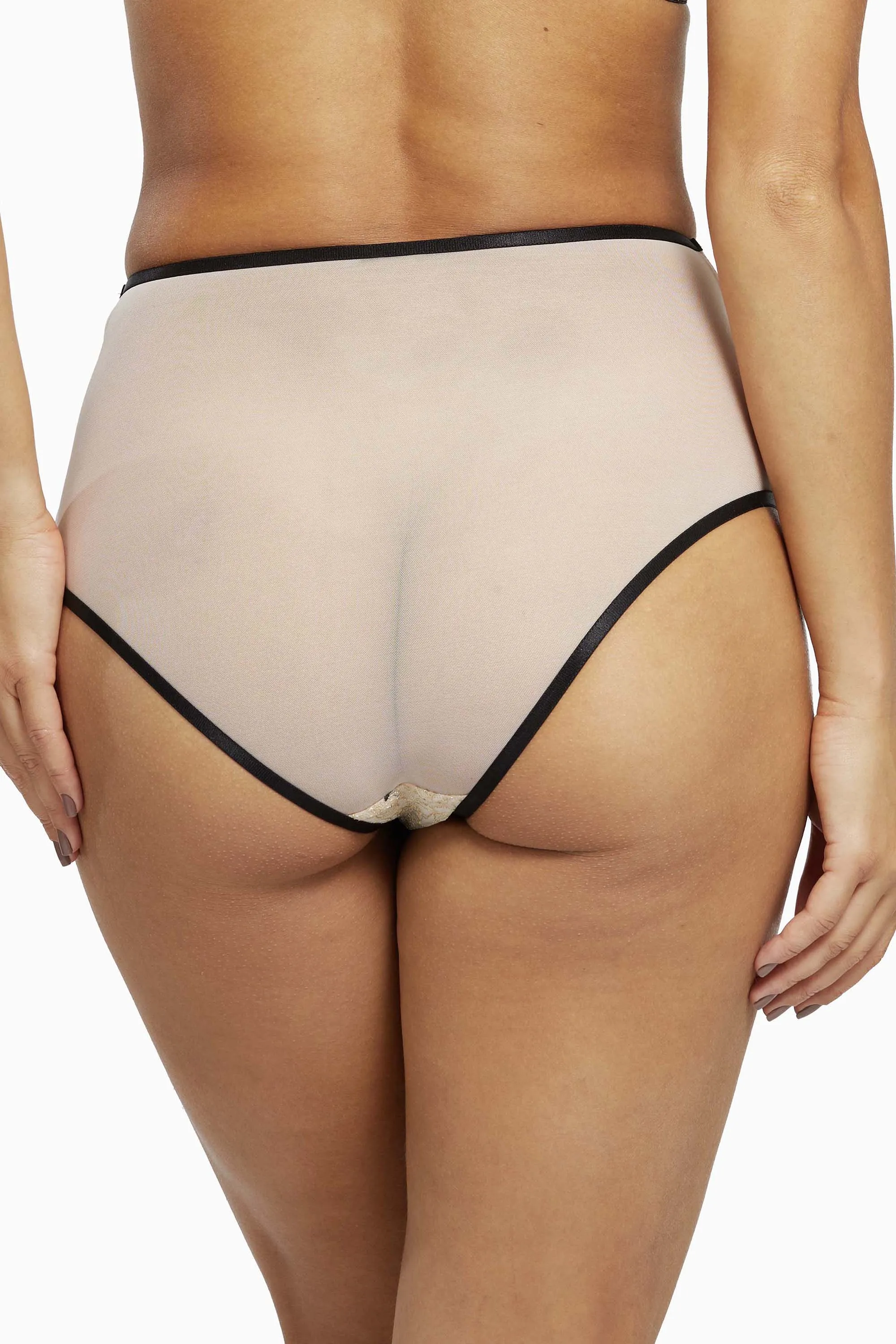 Dakota Snake High Waist Brief