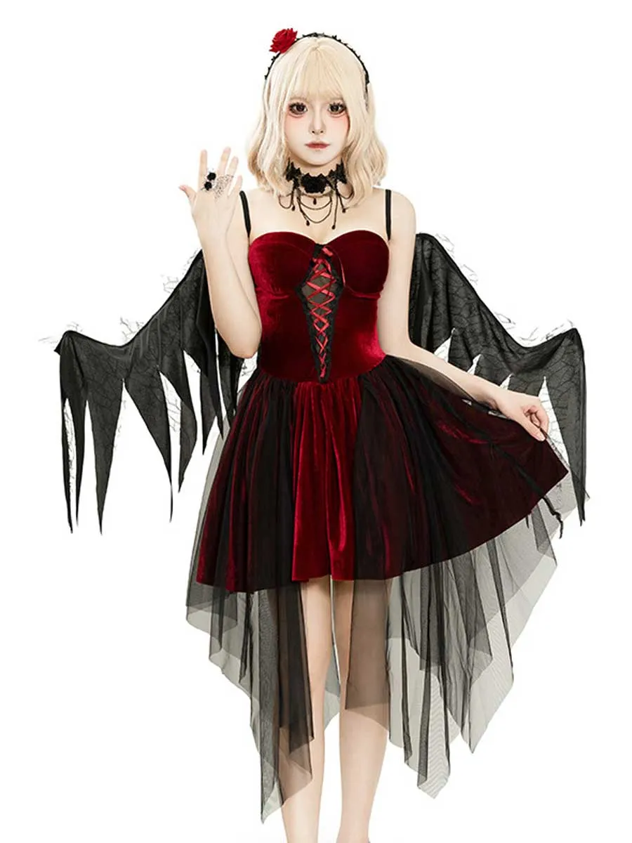 Dark Angel Outfit with Wing