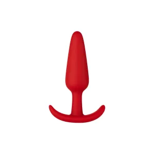 F-31: 100% SILICONE PLUG RED S