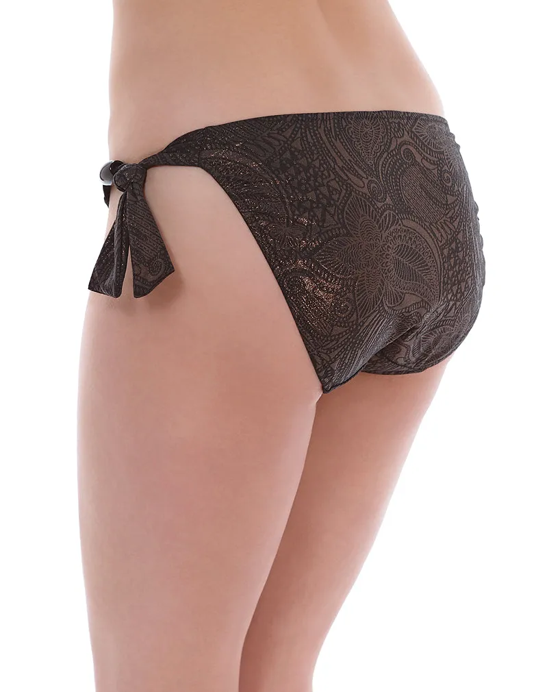 Fantasie ST Barts FS6181 Bronze Mid Rise Scarf Tie Swim Bottom