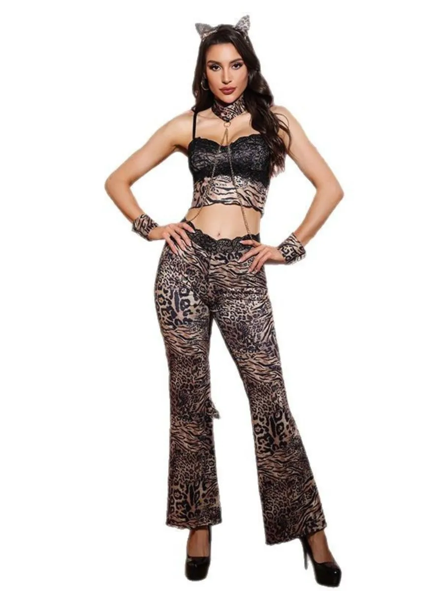 Flirty Leopard Cat Costume