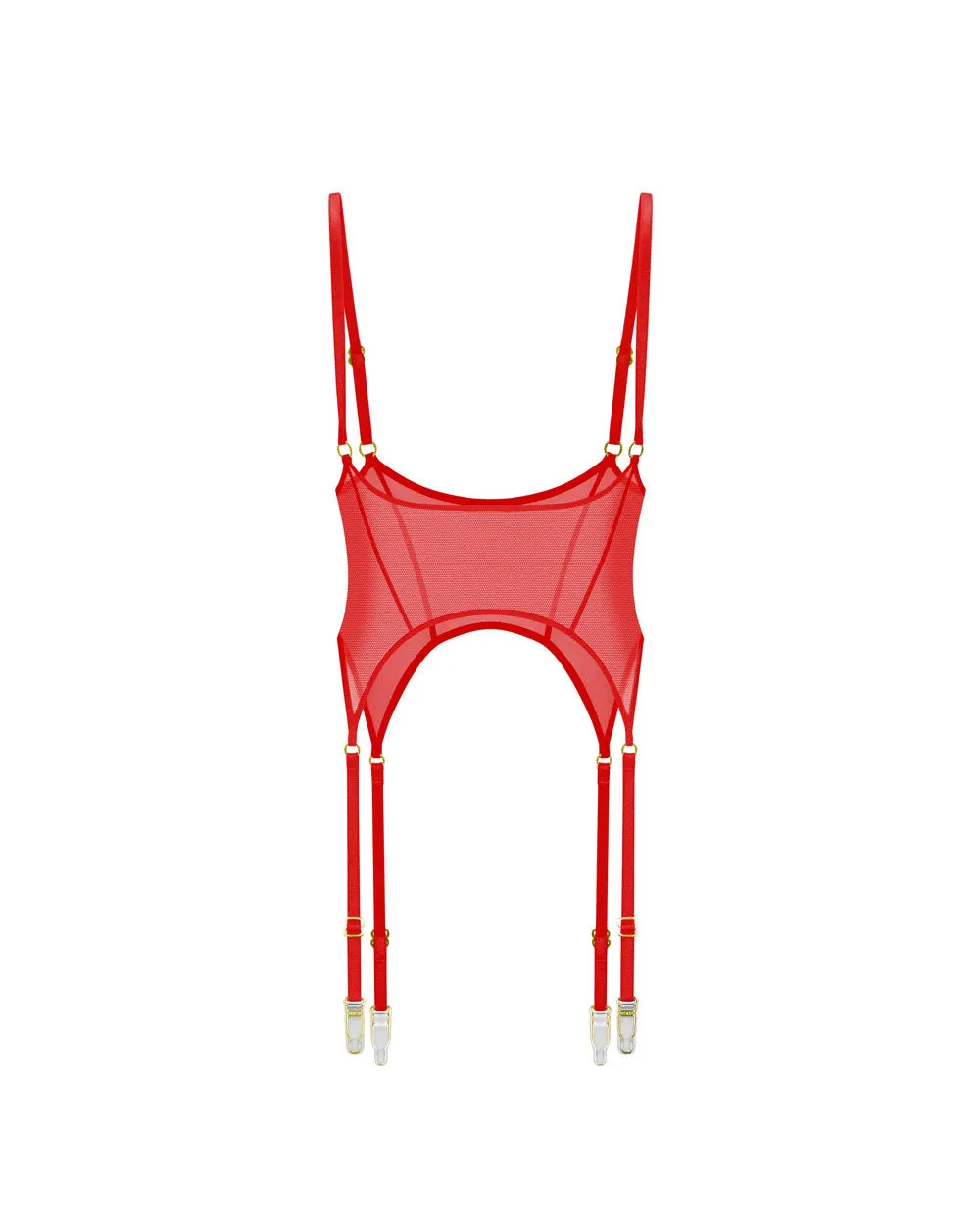 Garter Belt "Imani" Red