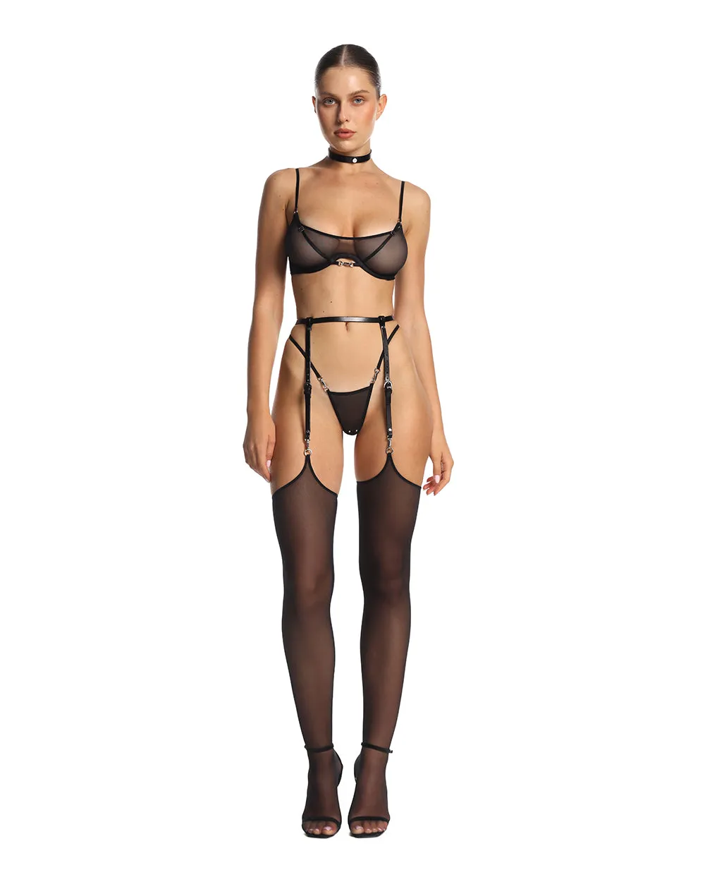 Garter Belt "Nala" Black