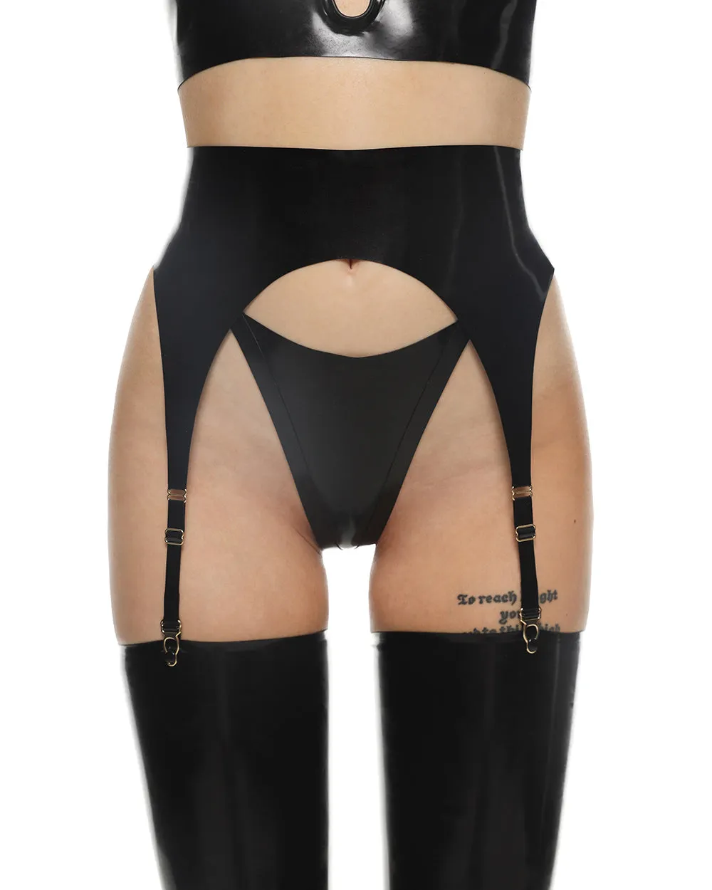Garter Belt "Saga" Black