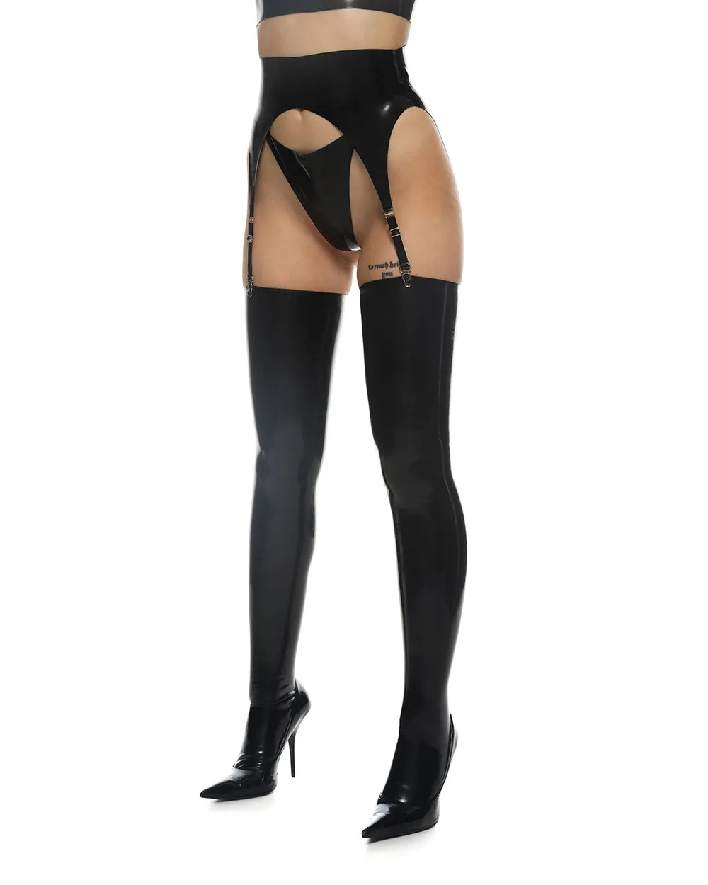 Garter Belt "Saga" Black