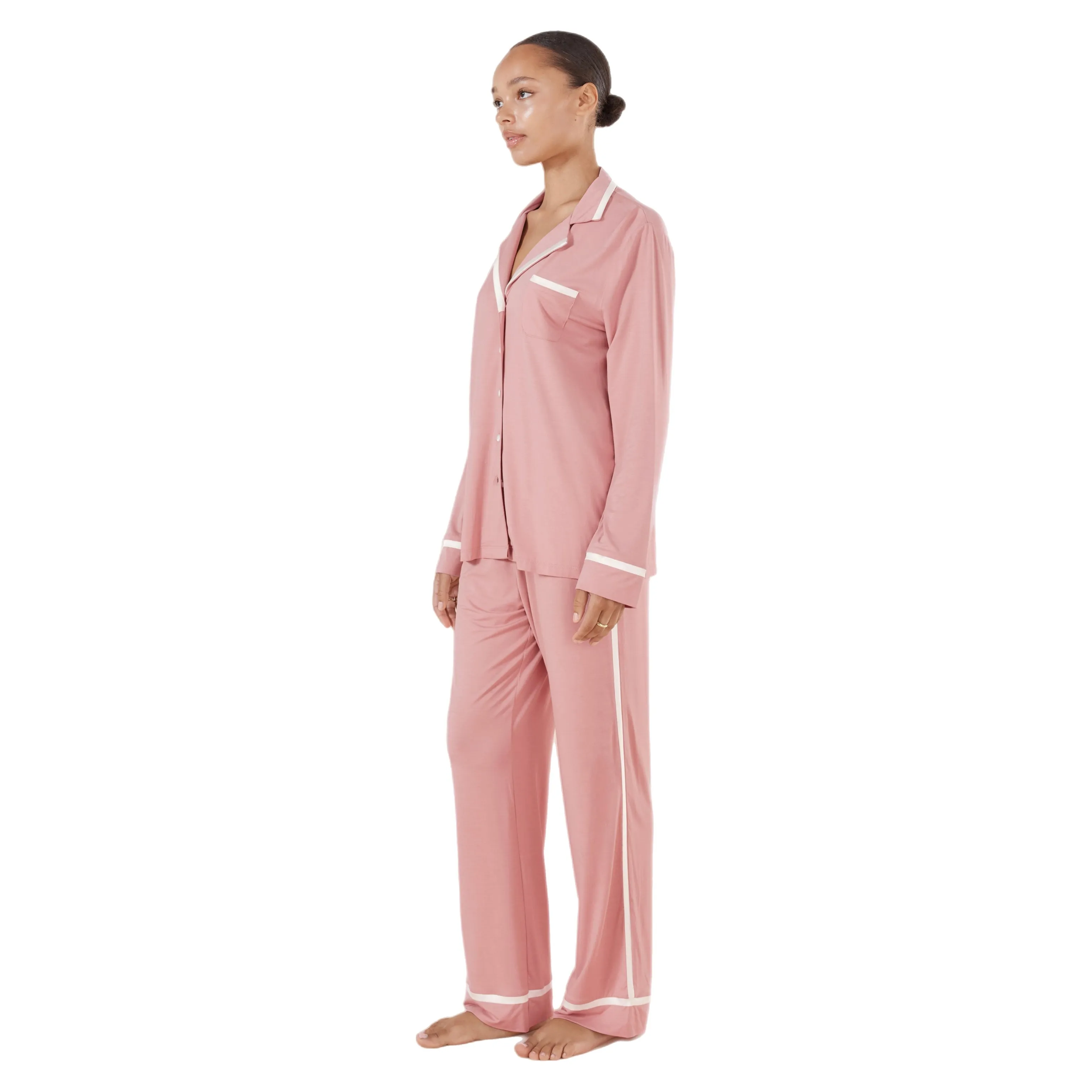 Gingerlilly Grace Pink Bamboo PJ Set