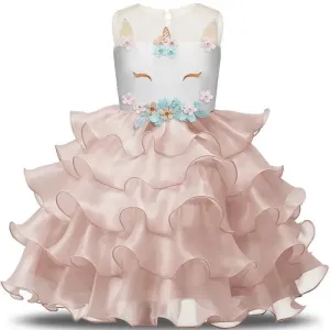 Girls Dress. Fairy Party Dress. Sleeveless