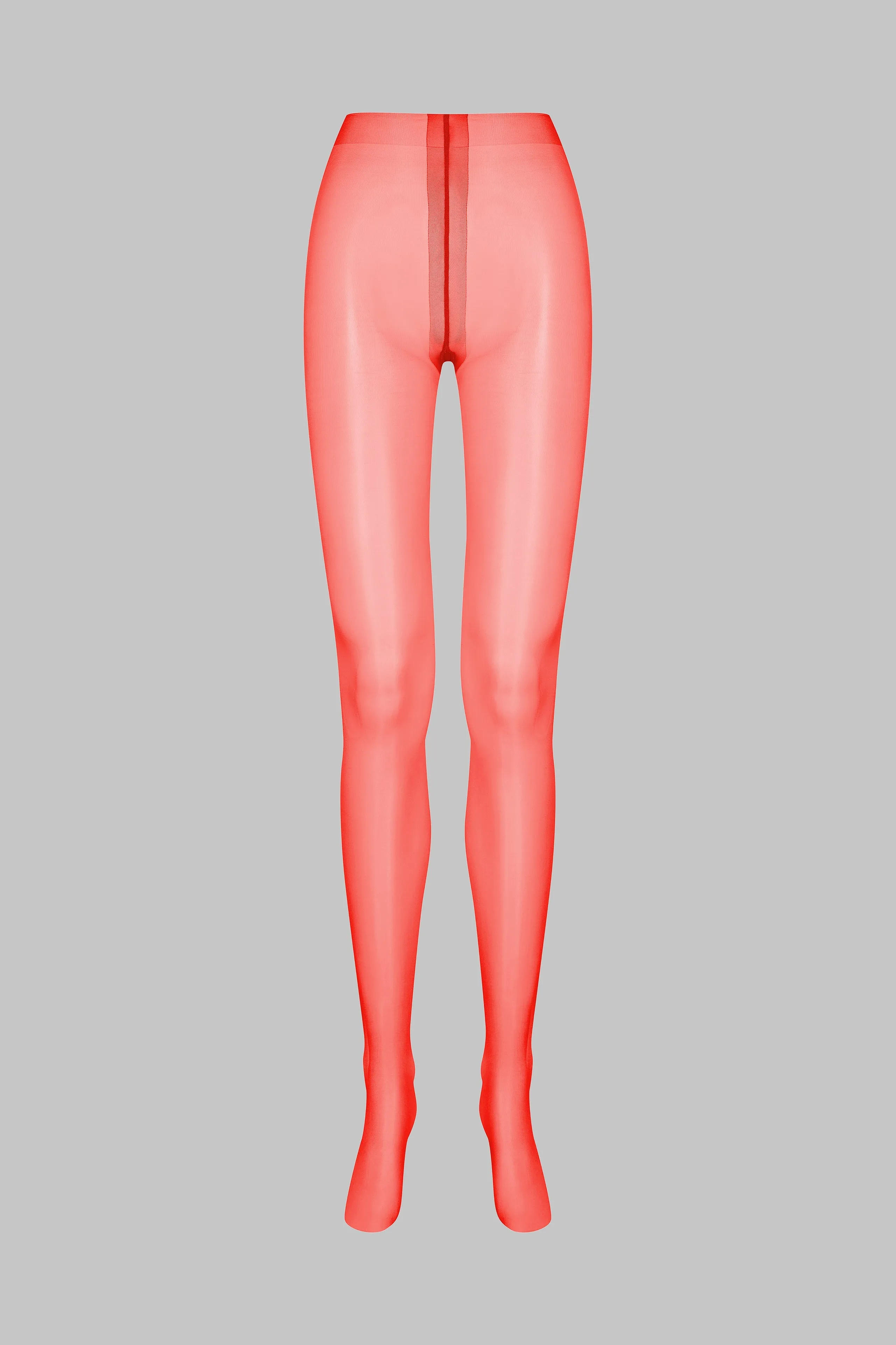 Glossy tights - 10D - Red - Les Coquetteries