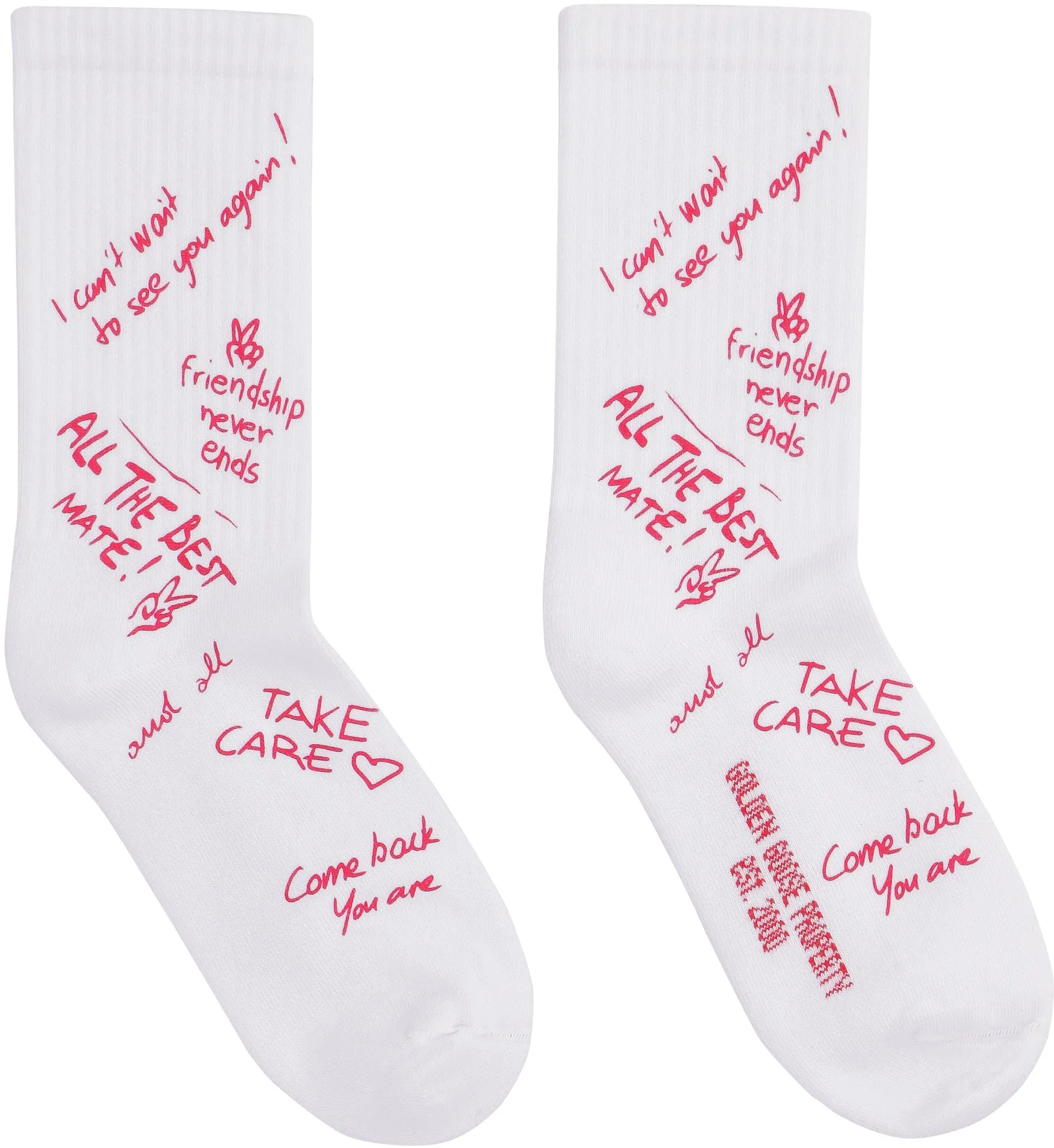Golden Goose Deluxe Brand Graffiti Print Socks