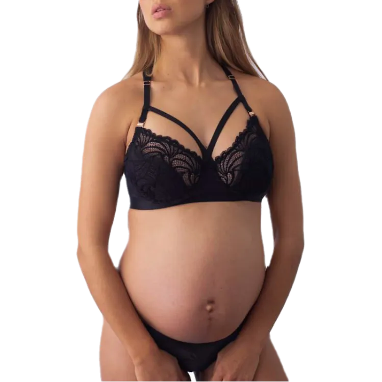 Hotmilk Project Me Warrior Balconette Black Bra With Flexi Wire