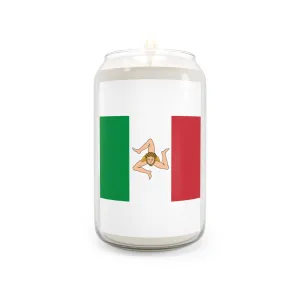 Italian Flag Scented Candle - 13.75oz - Perfect for Home Décor and Celebrations