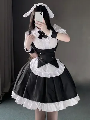 Japanese Maid Cosplay Outfit