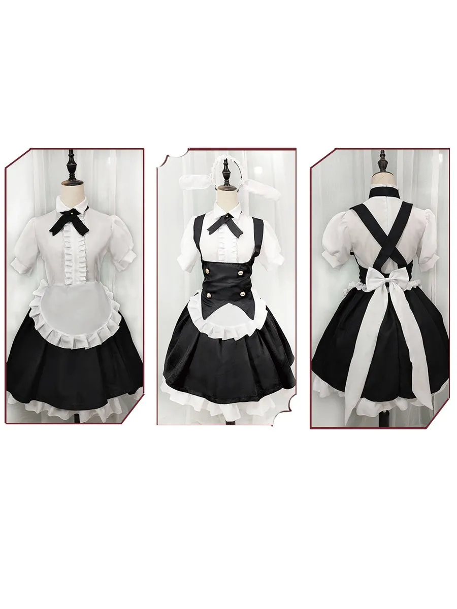 Japanese Maid Cosplay Outfit