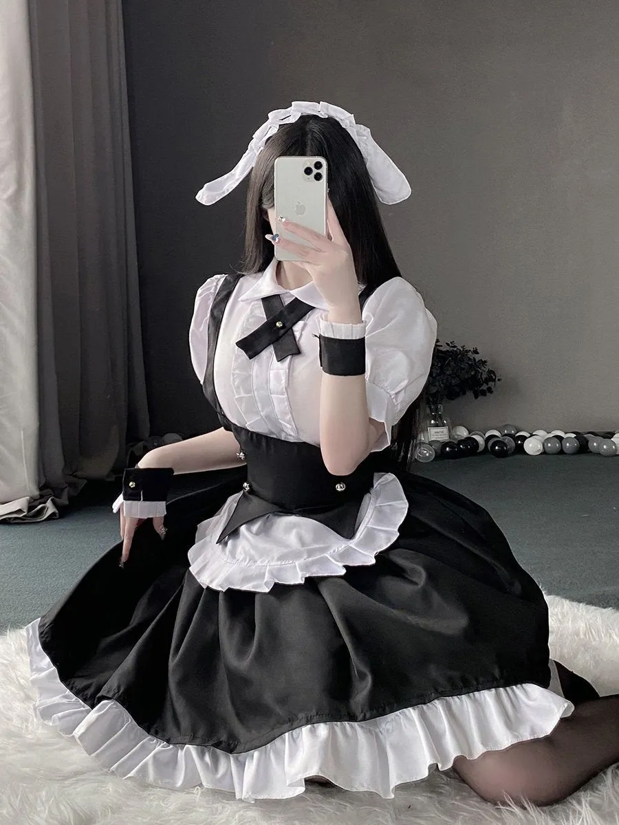 Japanese Maid Cosplay Outfit