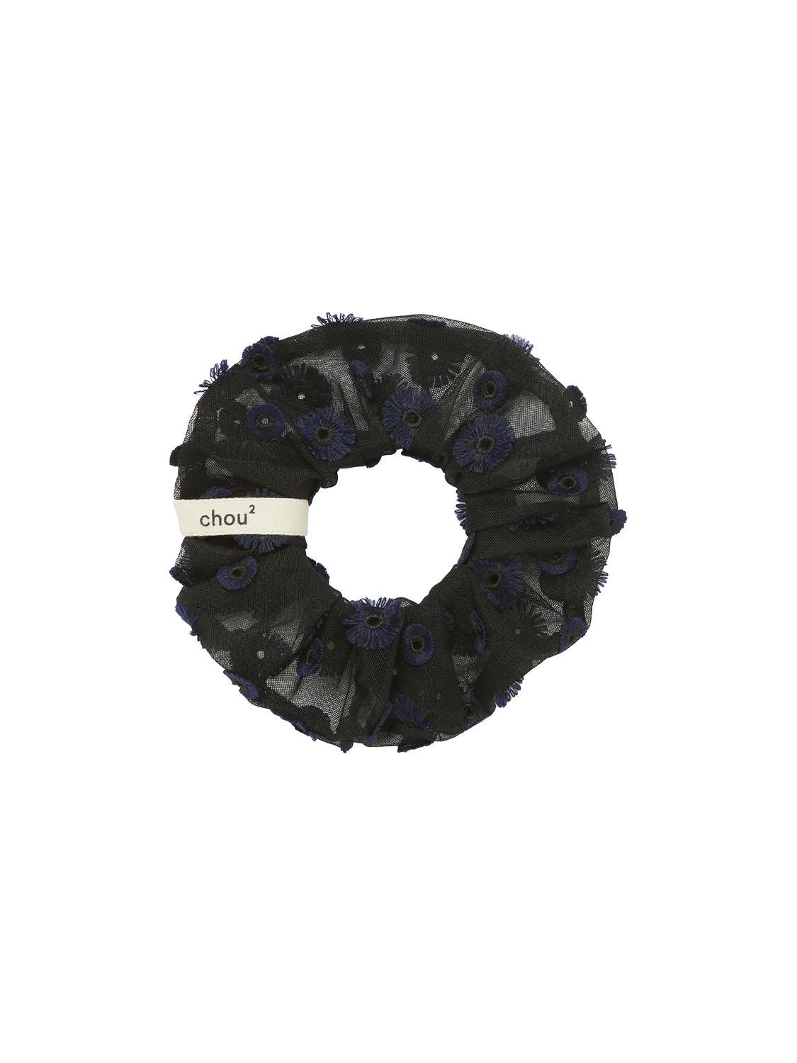 Lace Scrunchie - Midnight