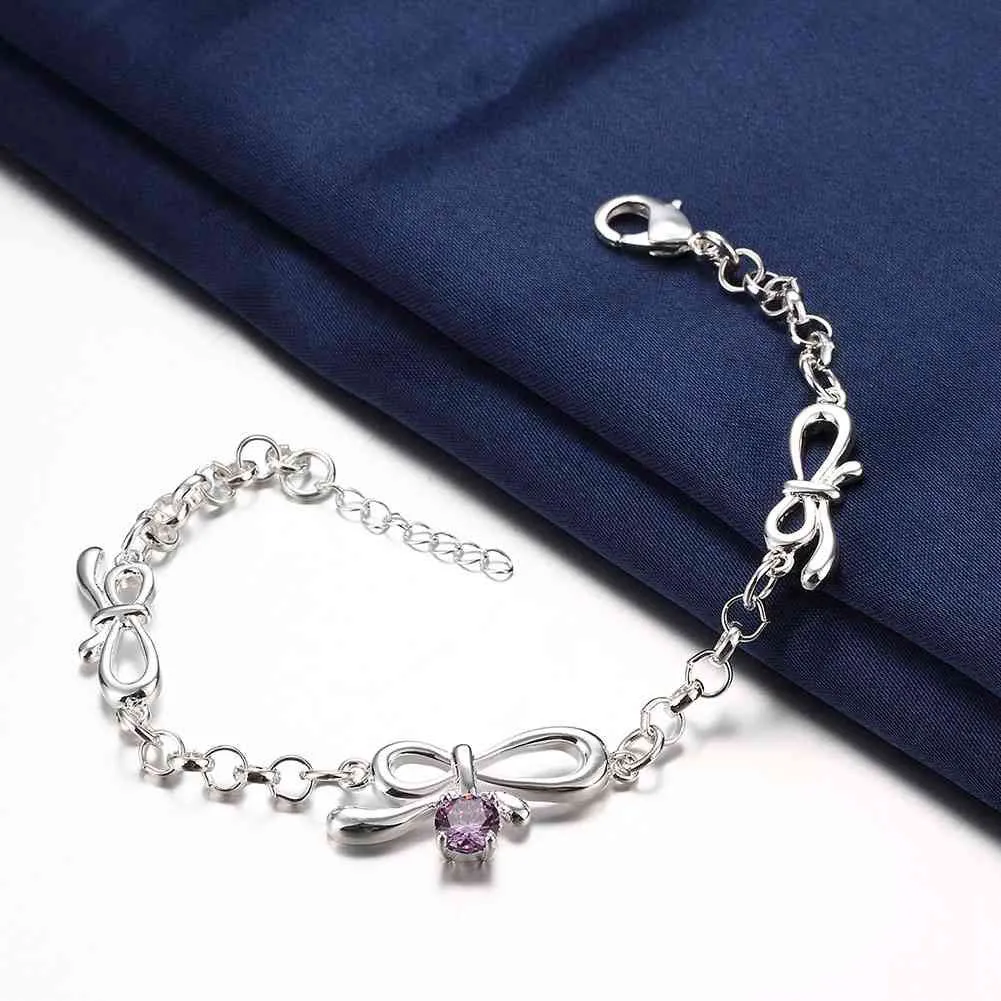 Lovely silver plated bracelet men butterfly pulseira442 ELY