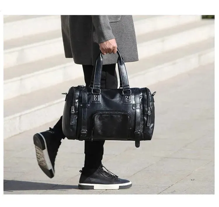 Luxury Leather Duffle Bags For Men