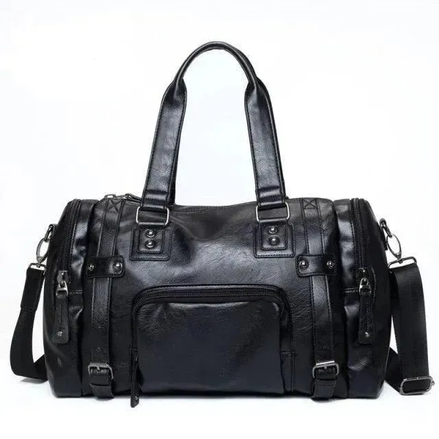 Luxury Leather Duffle Bags For Men