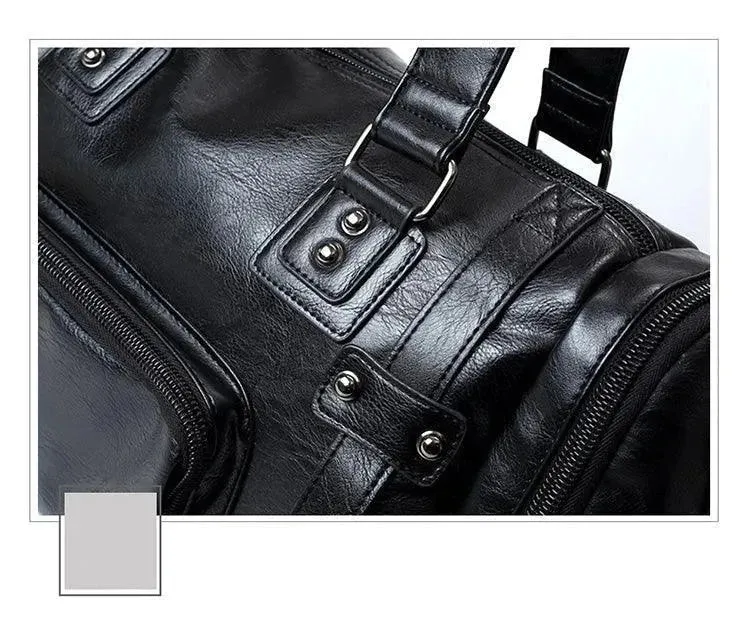 Luxury Leather Duffle Bags For Men