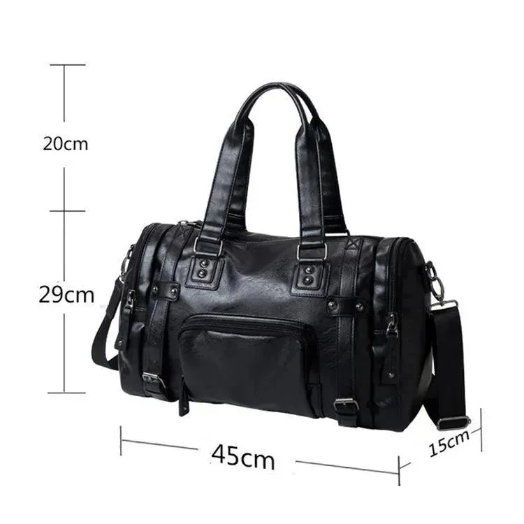 Luxury Leather Duffle Bags For Men