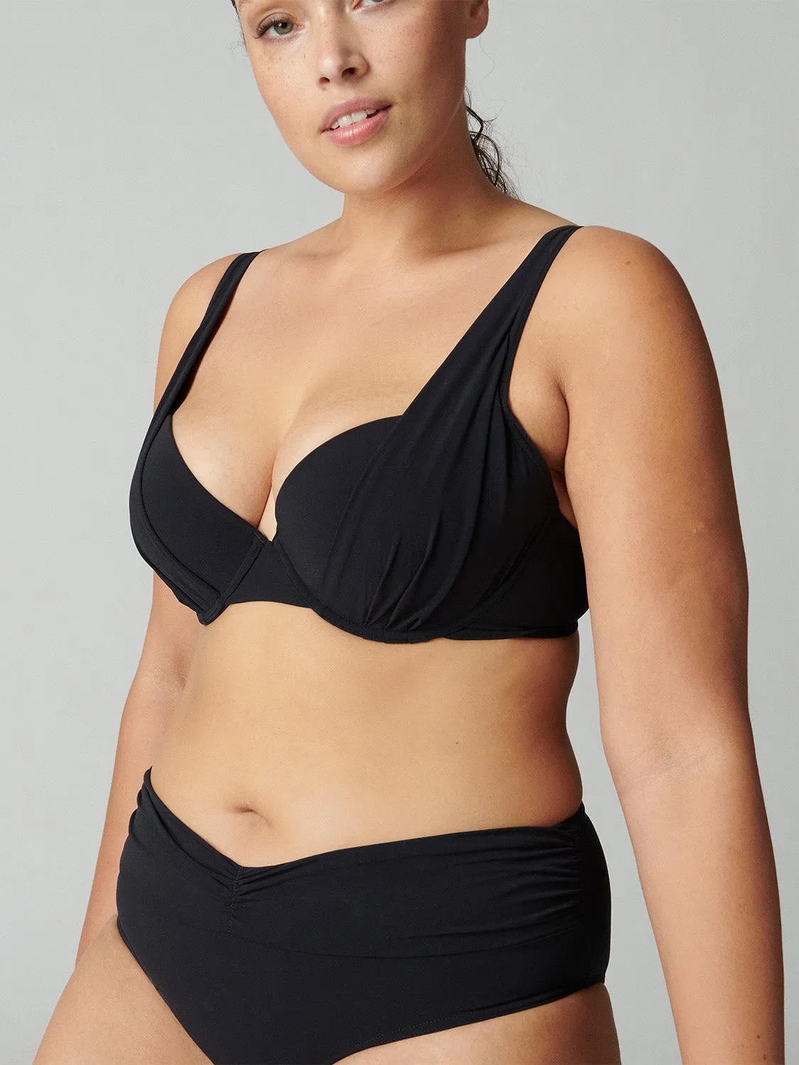 Mantra Push-up Bikini Top - Black