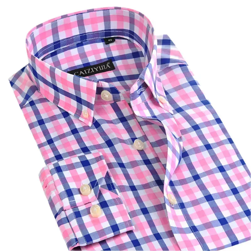 Men's Cotton Big Box Checkered Shirt