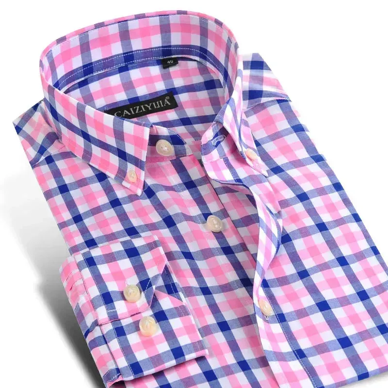 Men's Cotton Big Box Checkered Shirt