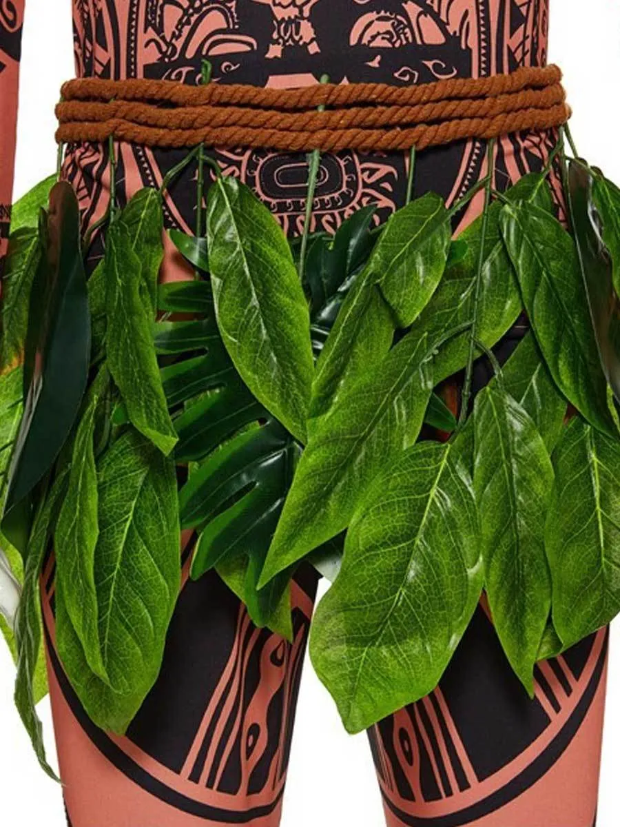 Men's Polynesian Tattoo Costume