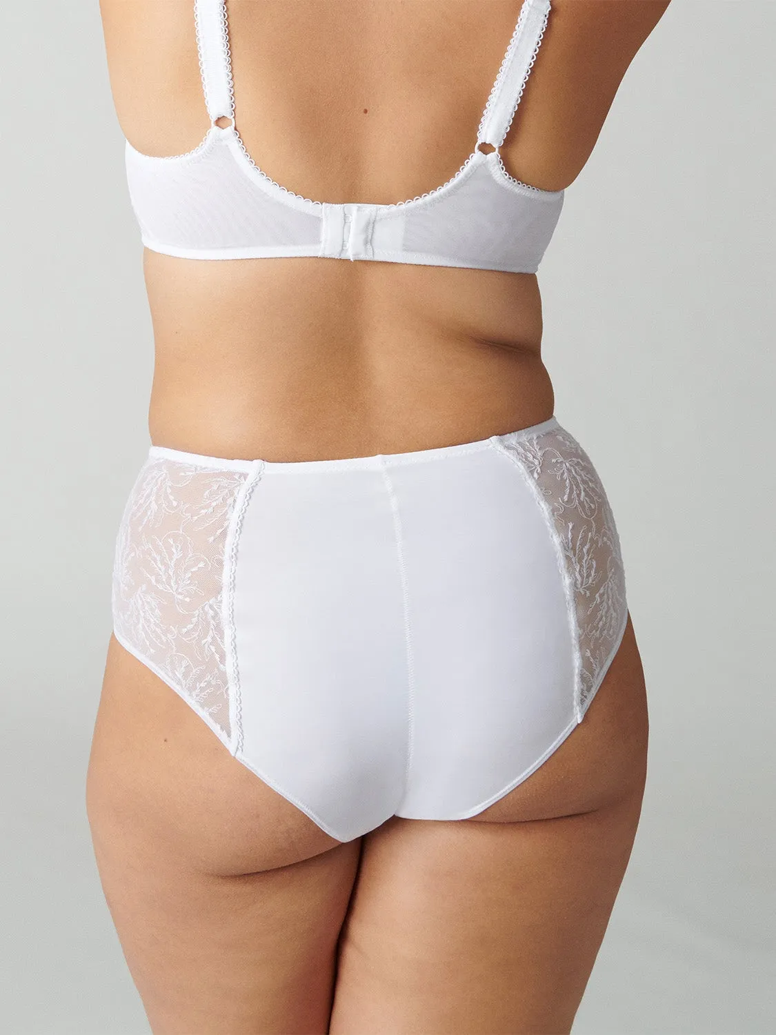 Opaline Retro Brief - White