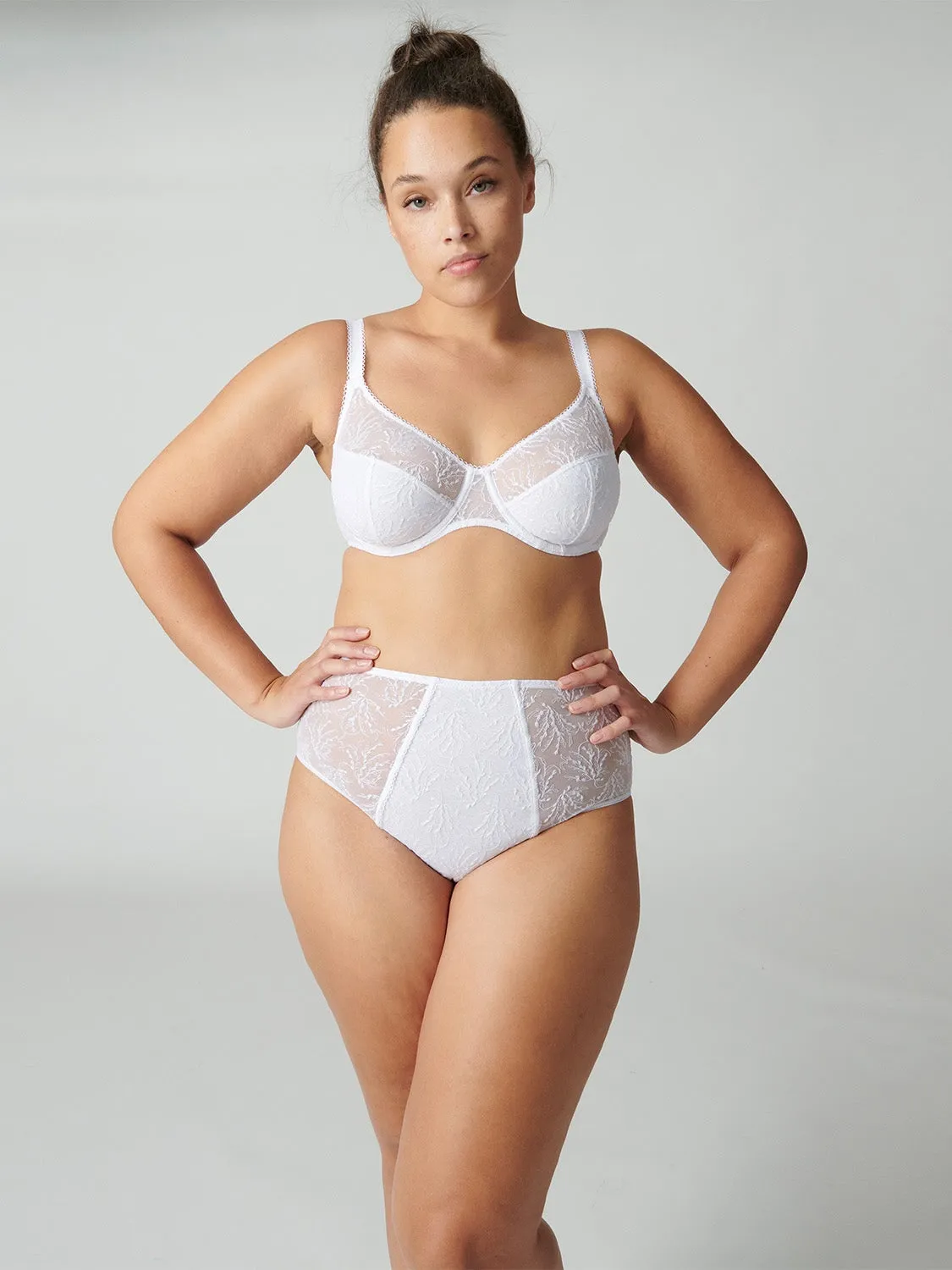 Opaline Retro Brief - White