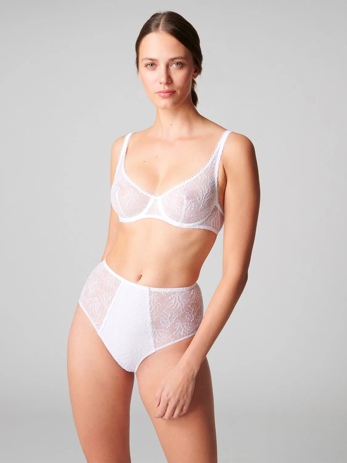 Opaline Retro Brief - White