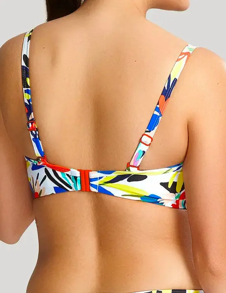 Panache Anya Riva Twist Bandeau Bikini Top SW1403 Floral Print