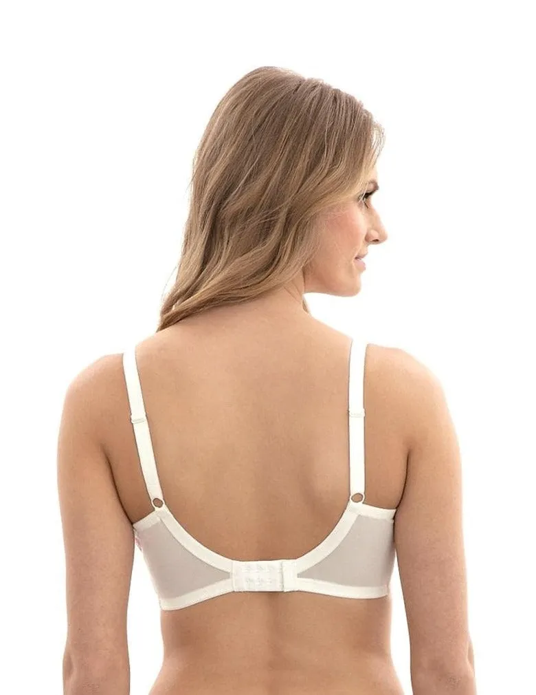 Panache Sophie 5821 Ivory/Pink Nursing Bra