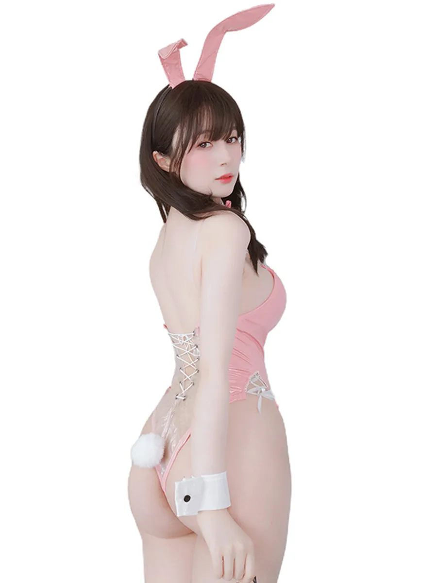 Pink Bunny Cosplay Costume